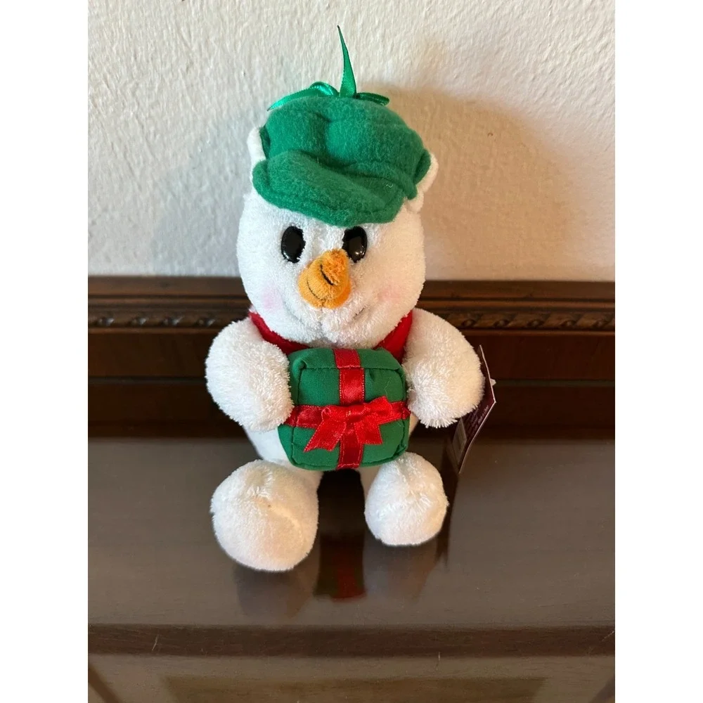 Snowman w/ Gift Plush Winter Snowman Target Exclusive 2004‎ Soft Toy